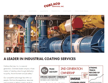Tablet Screenshot of coblaco.com